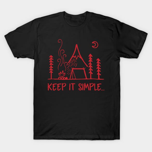 keep it simple T-Shirt by Flickering_egg